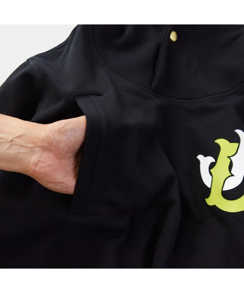 BAARO（ベーロ）の「BAARO 2piece Sweat setup　スウェットセットアップ ブラック（セットアップ・レディース・ブラック・S/M/L/XL）」の18枚目の写真