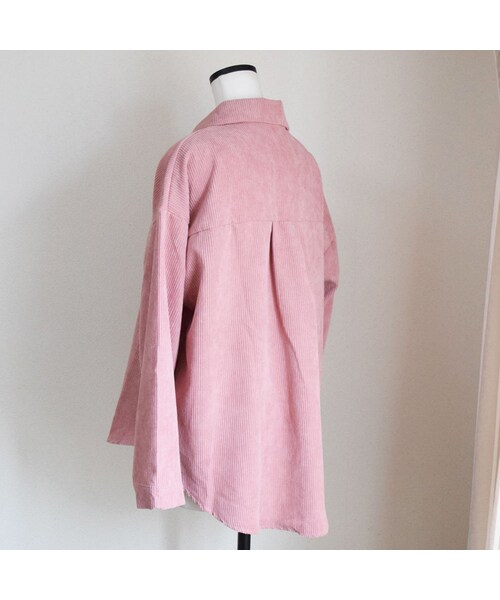 no brand（ノーブランド）の「コーデュロイオーバーJK（シャツ/ブラウス・レディース・その他）」の9枚目の写真