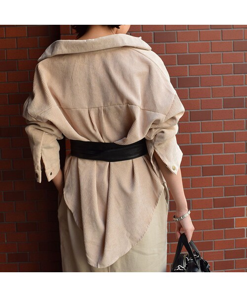 no brand（ノーブランド）の「コーデュロイオーバーJK（シャツ/ブラウス・レディース・その他）」の13枚目の写真