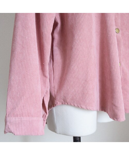 no brand（ノーブランド）の「コーデュロイオーバーJK（シャツ/ブラウス・レディース・その他）」の8枚目の写真