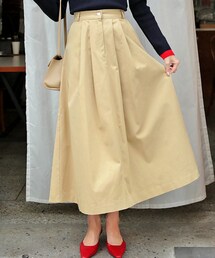 DHOLIC | タックAラインロングスカート(スカート)
