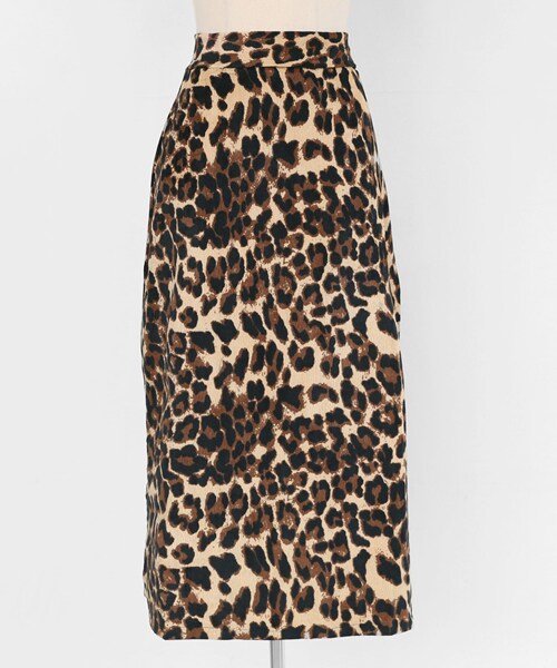 DHOLIC（ディーホリック）の「レオパードパターンスカート（スカート・レディース・グレー/ベージュ/ブラウン・FREE）」の3枚目の写真