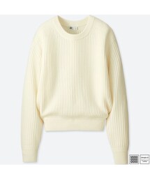 UNIQLO | メリノブレンドクルーネックセーター（長袖）(ニット/セーター)