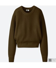 UNIQLO | メリノブレンドクルーネックセーター（長袖）(ニット/セーター)