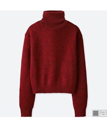 UNIQLO | メランジタートルネックセーター（長袖）(ニット/セーター)
