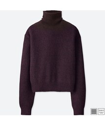 UNIQLO | メランジタートルネックセーター（長袖）(ニット/セーター)