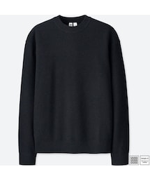 UNIQLO | プレミアムラムクルーネックセーター（長袖）(ニット/セーター)