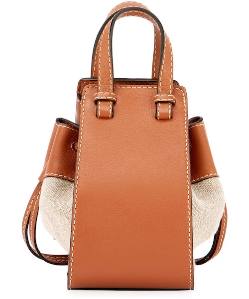 LOEWE（ロエベ）の「Loewe Hammock Classic Shoulder Bag（ショルダーバッグ・レディース・Brown・One Size）」の4枚目の写真