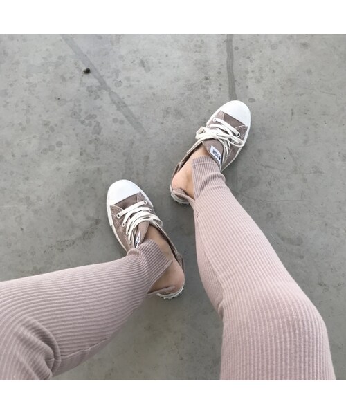 copine(コピン)の「再入荷!NEWカラー!!裾スリットリブレギンス(3color)【クリックポスト対象商品】(レギンス/スパッツ・レディース・その他)」の13枚目の写真