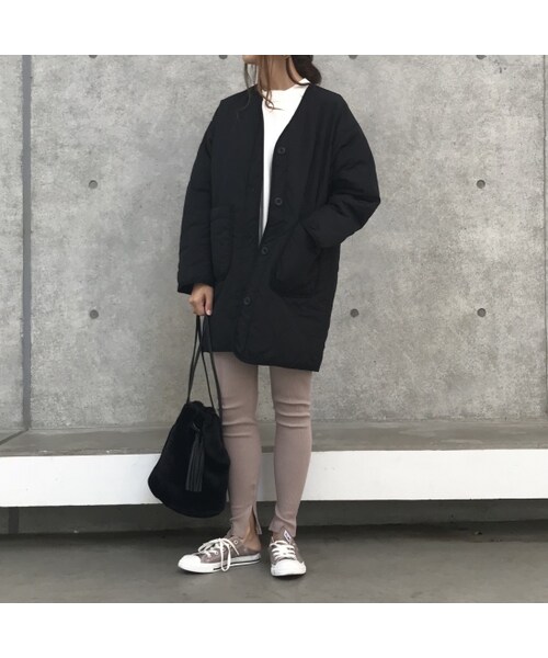 copine(コピン)の「再入荷!NEWカラー!!裾スリットリブレギンス(3color)【クリックポスト対象商品】(レギンス/スパッツ・レディース・その他)」の5枚目の写真