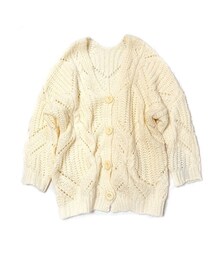 Tiffee SELECT | ざっくりローゲージニットカーディガン(カーディガン/ボレロ)