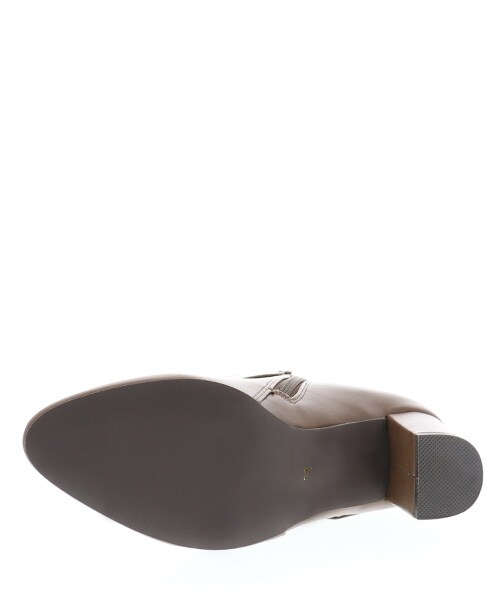 RANDA（ランダ）の「2018AW新作/COTTON STEPS/バックルベルトショートブーツ（シューズ・レディース・ブラウン/ブラック・S/M/L/LL）」の6枚目の写真