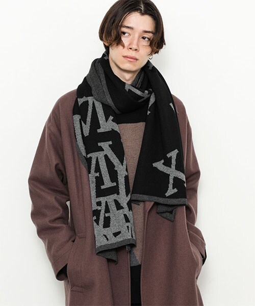 SHAREEF（シャリーフ）の「【11/30入荷予定】別注柄マフラー（その他・メンズ・BRN/ORG/BLK・FREE）」の13枚目の写真