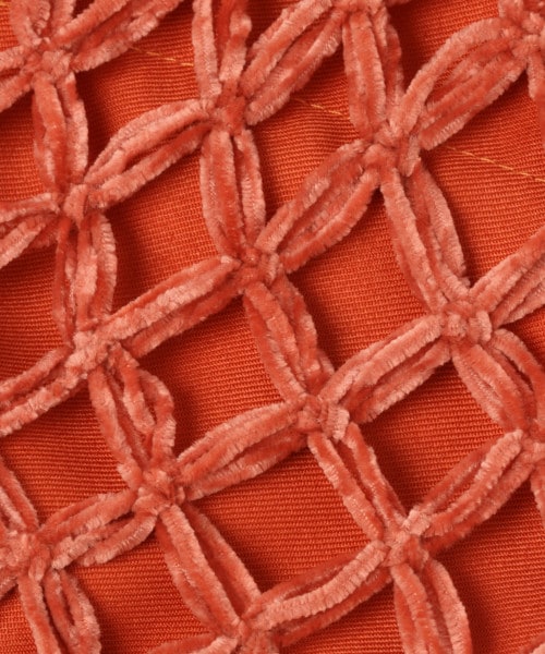 studio CLIP（スタディオクリップ）の「モール編みバンブーバッグ（バッグ・ブラック/オレンジ/ブラウン）」の10枚目の写真