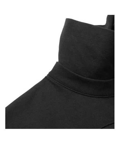 VETEMENTS(ヴェトモン)の「Vetements Oversized Appliquéd Cotton-Jersey Rollneck Sweatshirt(スウェット・メンズ・Black・M/L/S/XS)」の4枚目の写真