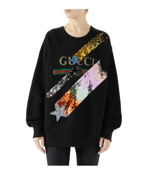 gucci sequin sweatshirt