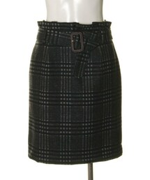 31 Sons de mode | ベルト付チェックタイトスカート(スカート)