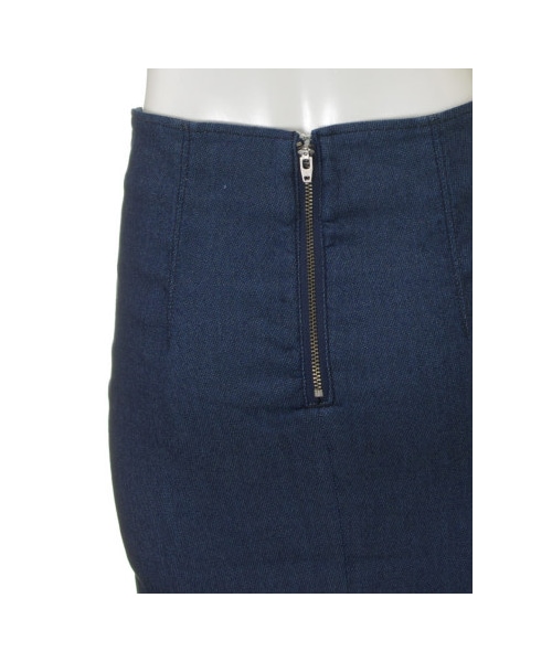 31 Sons de mode(トランテアン ソン ドゥ モード)の「カットデニムペンシルスカート(スカート・レディース・ネイビー/ブルー・36)」の5枚目の写真