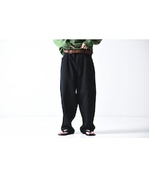 ESSAY | ESSAY DEKABAKI BAGGY black(デニムパンツ)