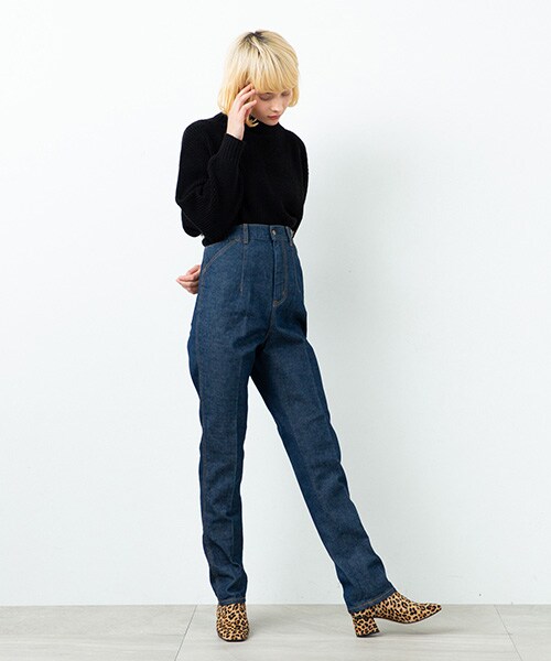 TOGA PULLA（トーガ プルラ）の「ハイウエストデニムパンツ（）」 - WEAR