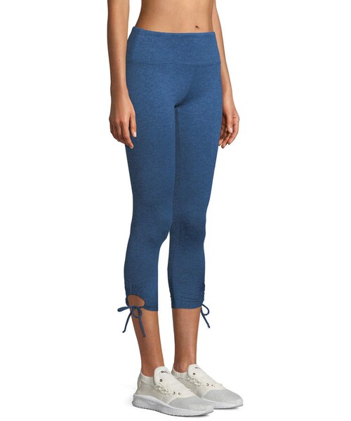 Lanston(ランストン)の「Lanston Foster Side-Tie Capri Leggings(レギンス/スパッツ・レディース・Blue・Large/Medium/Small/X-small)」の5枚目の写真