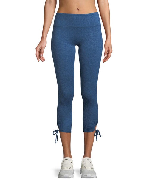 Lanston(ランストン)の「Lanston Foster Side-Tie Capri Leggings(レギンス/スパッツ・レディース・Blue・Large/Medium/Small/X-small)」の4枚目の写真
