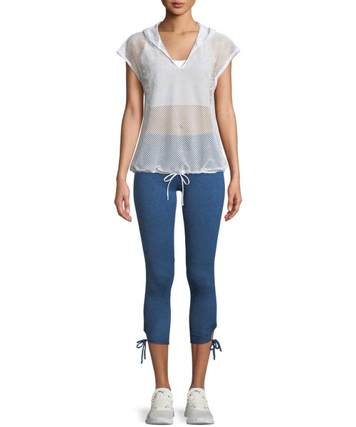 Lanston(ランストン)の「Lanston Foster Side-Tie Capri Leggings(レギンス/スパッツ・レディース・Blue・Large/Medium/Small/X-small)」の3枚目の写真