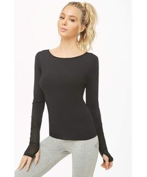 FOREVER 21 | Forever 21 Active Crisscross-Back Cutout Top(Tシャツ/カットソー)