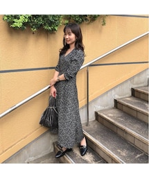 ADIRA | small flower long onepiece(ワンピース)
