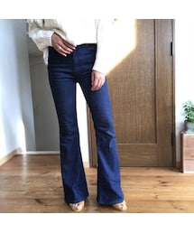 ADIRA | flare hem denim(デニムパンツ)
