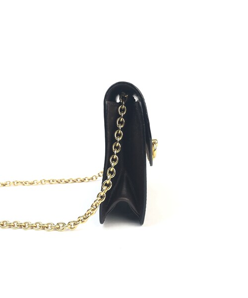 美品　セリーヌ　ガンチーニ　チェーン　ショルダーバッグ CELINE ガンチーニショルダーバッグ