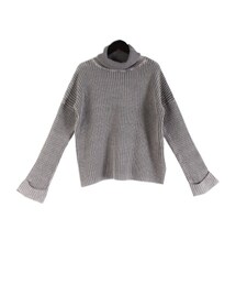 STYLEBLOCK | 綿アシッドウォッシュタートルネックプルオーバー(ニット/セーター)