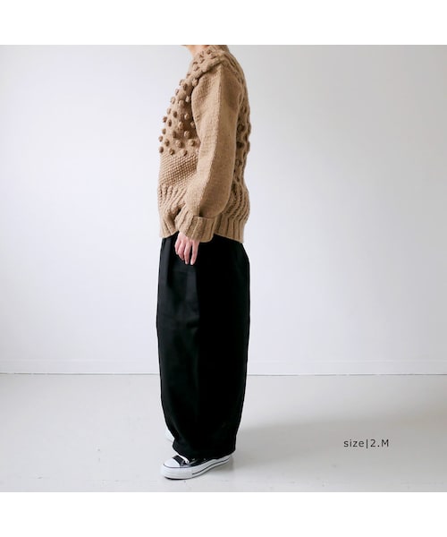 HARVESTY（ハーベスティ）の「HARVESTY｜ハーベスティ｜ケーブルニット