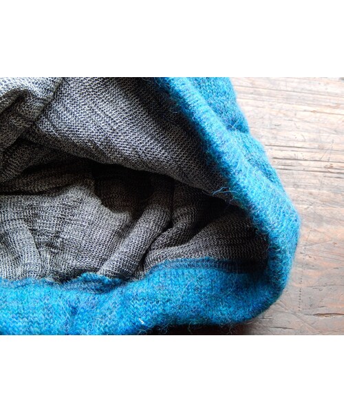 takuroh shirafuji（タクロウシラフジ）の「takuroh shirafuji Hand stitched Knit cap（ニットキャップ/ビーニー・レディース・その他）」の4枚目の写真