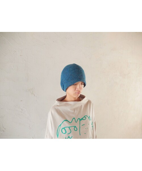 takuroh shirafuji（タクロウシラフジ）の「takuroh shirafuji Hand stitched Knit cap（ニットキャップ/ビーニー・レディース・その他）」の5枚目の写真