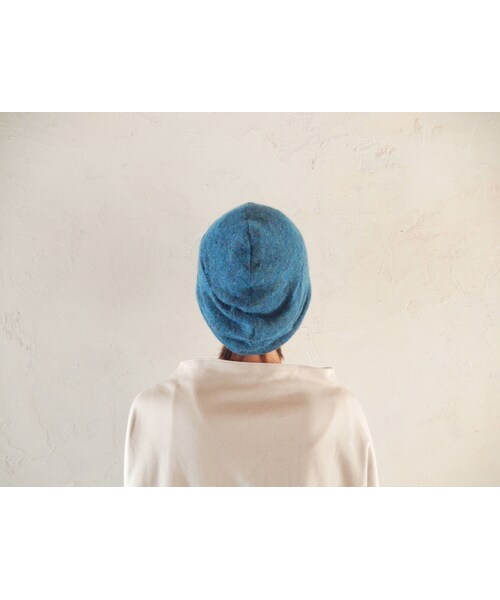 takuroh shirafuji（タクロウシラフジ）の「takuroh shirafuji Hand stitched Knit cap（ニットキャップ/ビーニー・レディース・その他）」の6枚目の写真