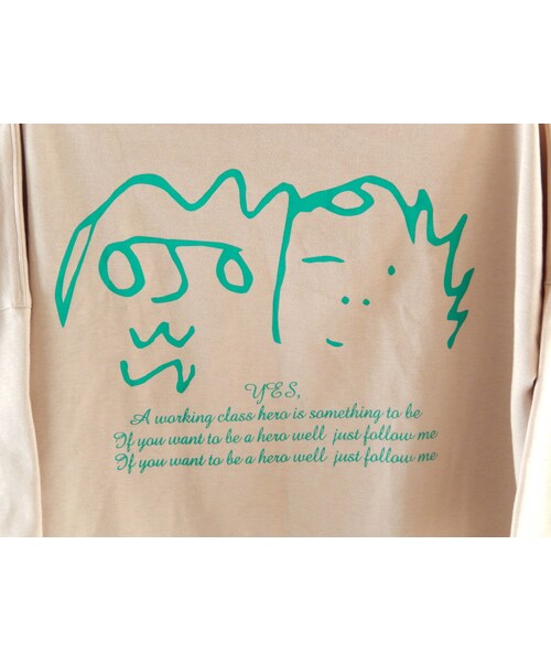 takuroh shirafuji（タクロウシラフジ）の「takuroh shirafuji Print cut & sew（Tシャツ/カットソー・レディース・その他）」の2枚目の写真