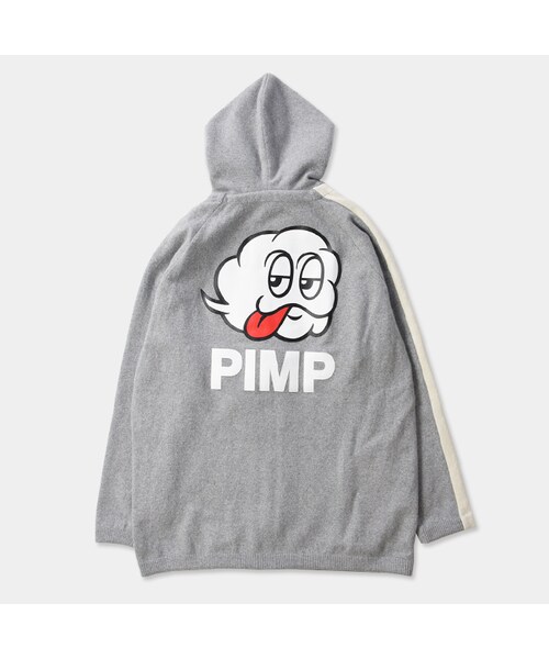 JOHN DERRICK（ジョンデリック）の「JD 2piece BebyCashmere Parker setup ジョンデリックベビーカシミアパーカーセットアップ グレー（セットアップ・メンズ・グレー・M/L）」の3枚目の写真