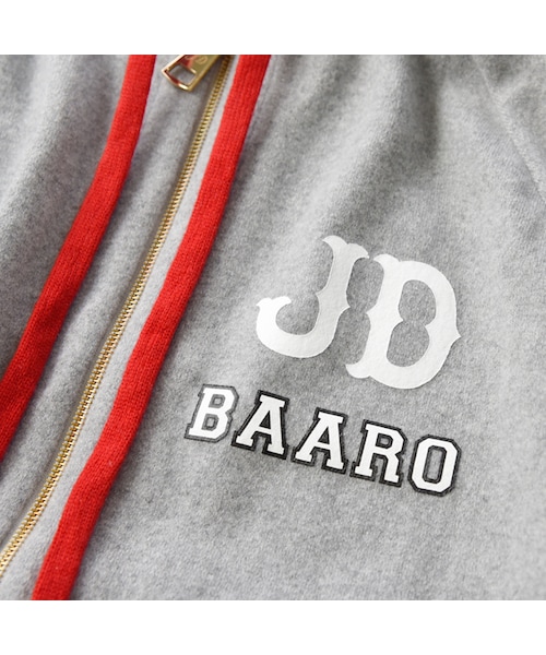 JOHN DERRICK（ジョンデリック）の「JD 2piece BebyCashmere Parker setup ジョンデリックベビーカシミアパーカーセットアップ グレー（セットアップ・メンズ・グレー・M/L）」の9枚目の写真