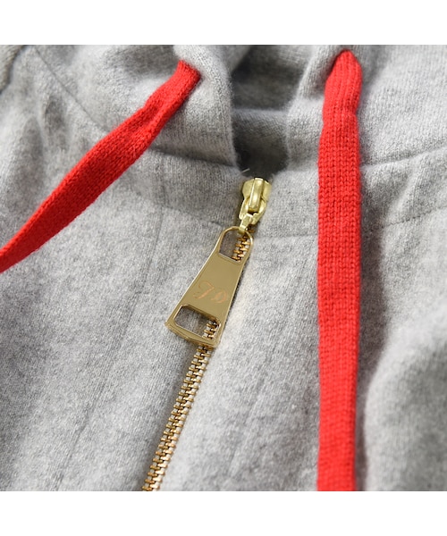 JOHN DERRICK（ジョンデリック）の「JD 2piece BebyCashmere Parker setup ジョンデリックベビーカシミアパーカーセットアップ グレー（セットアップ・メンズ・グレー・M/L）」の10枚目の写真