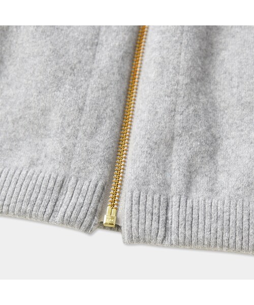 JOHN DERRICK（ジョンデリック）の「JD 2piece BebyCashmere Parker setup ジョンデリックベビーカシミアパーカーセットアップ グレー（セットアップ・メンズ・グレー・M/L）」の11枚目の写真