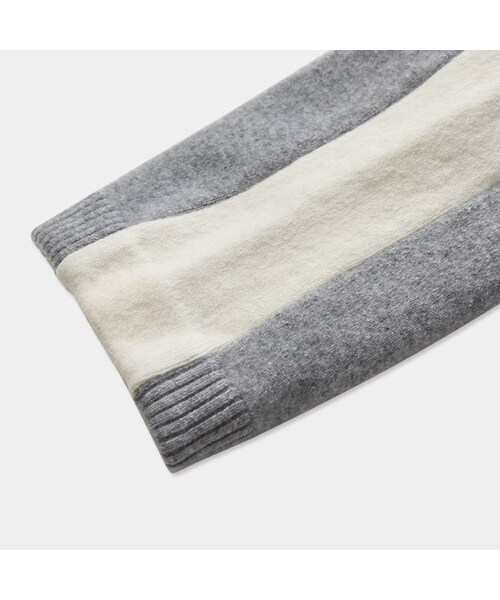 JOHN DERRICK（ジョンデリック）の「JD 2piece BebyCashmere Parker setup ジョンデリックベビーカシミアパーカーセットアップ グレー（セットアップ・メンズ・グレー・M/L）」の16枚目の写真