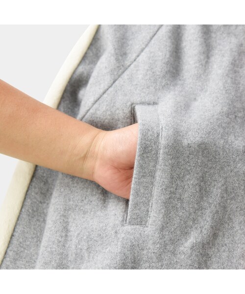 JOHN DERRICK（ジョンデリック）の「JD 2piece BebyCashmere Parker setup ジョンデリックベビーカシミアパーカーセットアップ グレー（セットアップ・メンズ・グレー・M/L）」の17枚目の写真