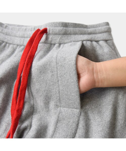 JOHN DERRICK（ジョンデリック）の「JD 2piece BebyCashmere Parker setup ジョンデリックベビーカシミアパーカーセットアップ グレー（セットアップ・メンズ・グレー・M/L）」の18枚目の写真