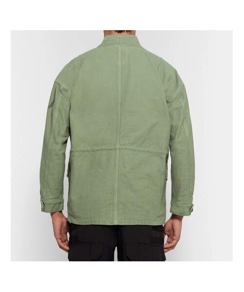 VISVIM（ビズビム）の「visvim Sanjuro Printed Cotton Jacket（テーラードジャケット・メンズ・Green・1/3/4/2）」の4枚目の写真