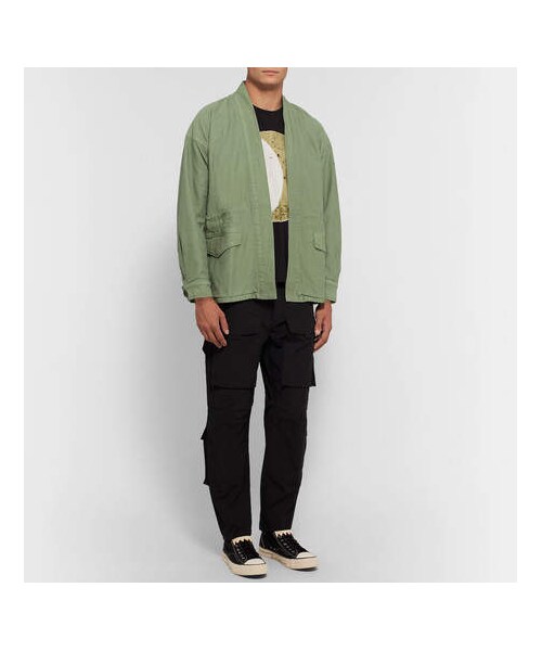 VISVIM（ビズビム）の「visvim Sanjuro Printed Cotton Jacket（テーラードジャケット・メンズ・Green・1/3/4/2）」の5枚目の写真