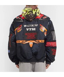VETEMENTS（ヴェトモン）　oversized jersey jacket VETEMENTS（ヴェトモン）の「Vetements + Rammstein Oversized
