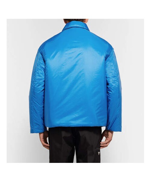 【PRADA】ナイロン テーラードジャケット 4B PRADA ナイロンテーラードジャケット