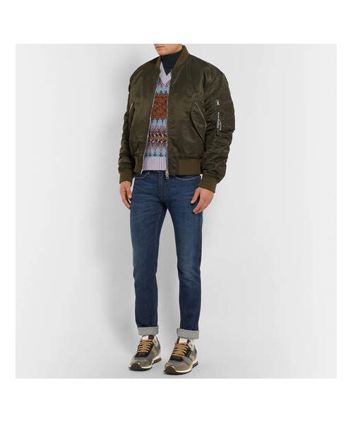 Acne Studios(アクネストゥディオズ)の「Acne Studios Max Slim-Fit Stretch-Denim Jeans(デニムパンツ・メンズ・Blue・29w 32l/28w 32l/36w 34l/32w 34l/34w 34l/34w 32l/32w 32l/30w 32l/31w 32l/33w 32l)」の3枚目の写真