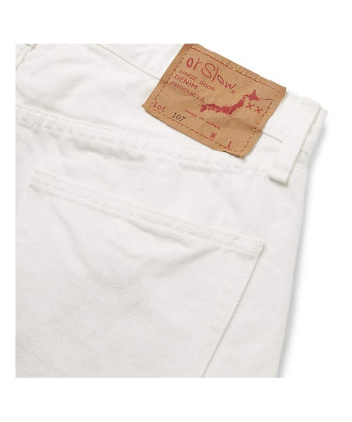 orSlow（オアスロウ）の「OrSlow 107 Slim-Fit Denim Jeans（デニムパンツ・メンズ・White・3/5/4）」の2枚目の写真